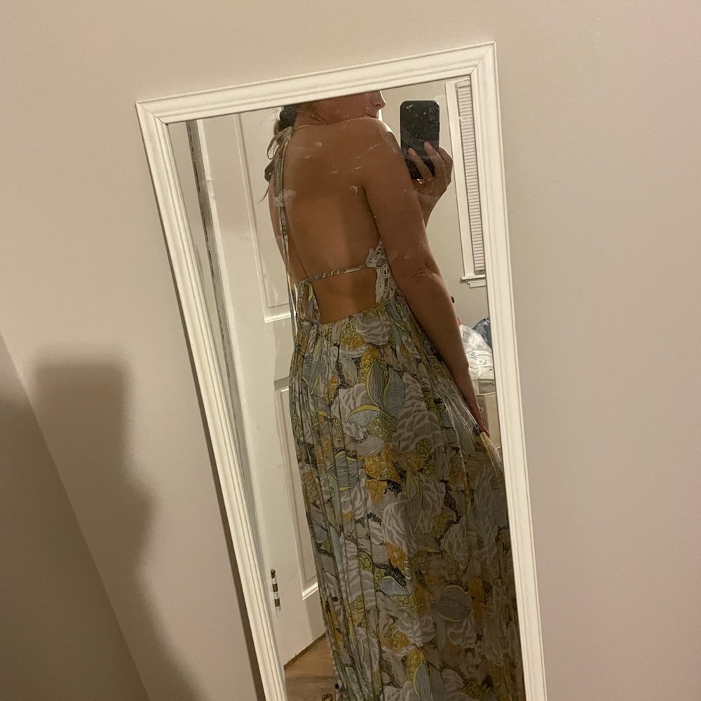 Luxxel halter print maxi Size S - Picture 4 of 10